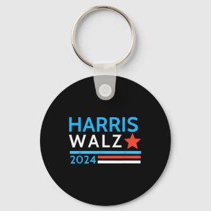 Waltz 2024 Wahl Kamala Harris Tim Waltz 2024 1 Schlüsselanhänger