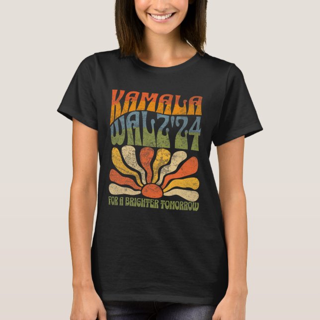 Waltz 2024 Wahl Kamala Harris Tim Waltz 2024 5 T-Shirt (Vorderseite)