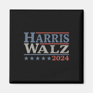 Waltz 2024 Wahl Kamala Harris Tim Waltz 2024 & Magnet