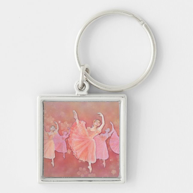 Waltz der Blumen-Ballett-Schlüsselkette Schlüsselanhänger (Vorne)