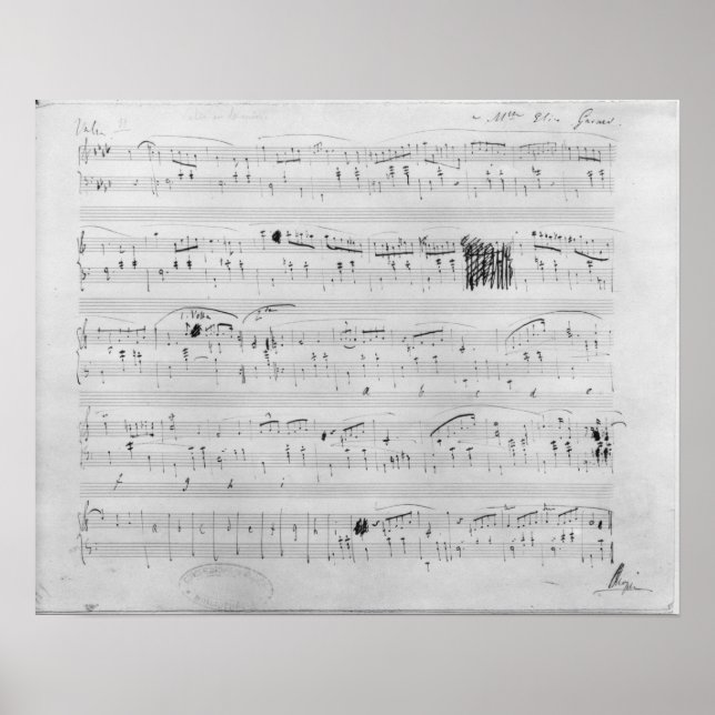 Waltz in F-Moll Poster (Vorne)