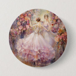 Waltz of the Flowers Nutcracker Ballet Button