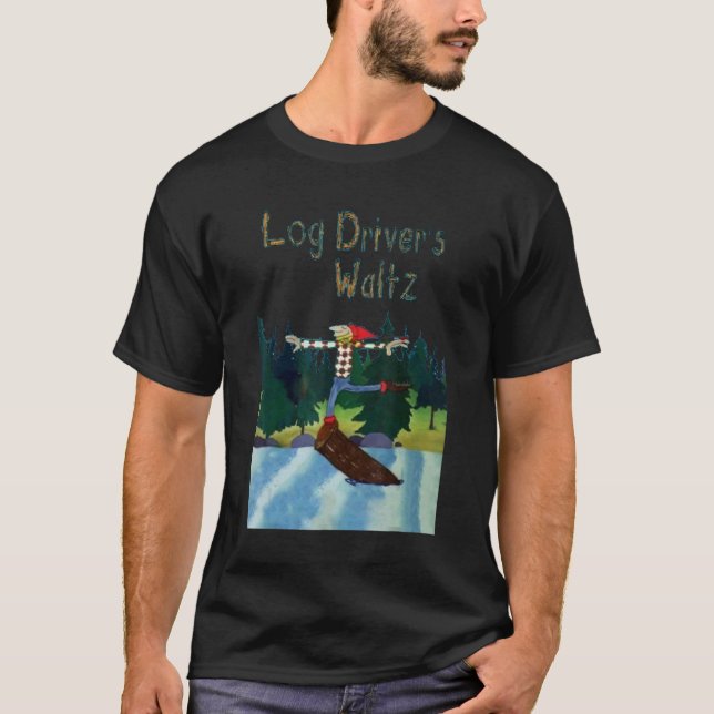 Waltz-Treiber protokollieren T-Shirt (Vorderseite)