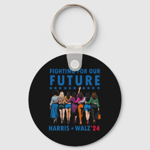 Waltz Wheimer 2024 Future Button Election Women Gi Schlüsselanhänger