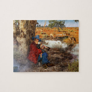 Waltzing Matilda Puzzlespiel