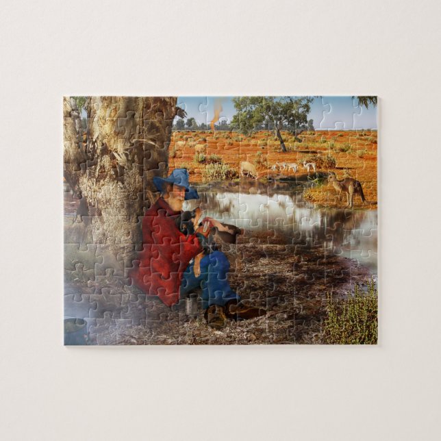 Waltzing Matilda Puzzlespiel (Horizontal)