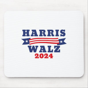 Walz 2024 American Flag Kamala Harris Tim Waltz 20 Mousepad