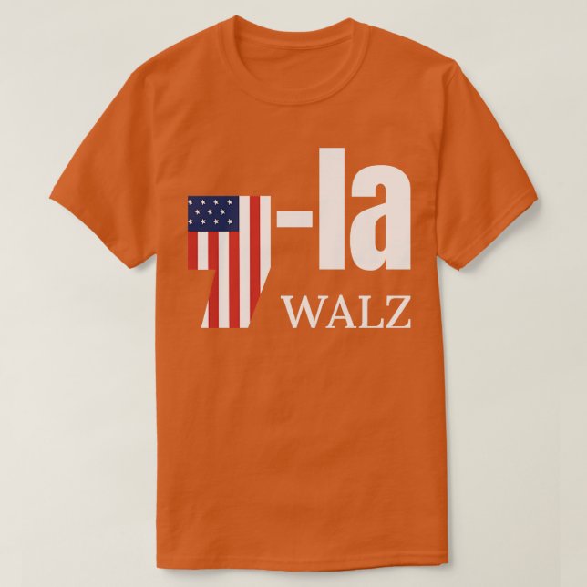 Walz 2024 Conception de campagne TShirt (Design devant)