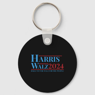 Walz 2024 Kamala Harris Tim Walz Kampagne Funny Te Schlüsselanhänger