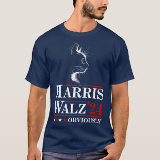 walz 2024 offensichtlich Tasche T-Shirt