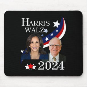 Walz 2024 Präsidentschaftswahlkampagne Kamala Mousepad