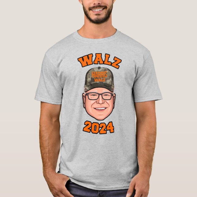 Walz 2024 T-Shirt (Vorderseite)