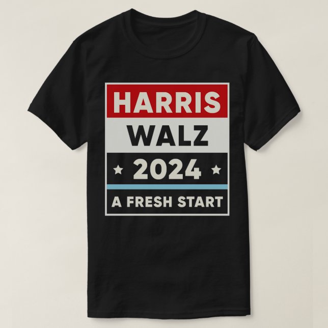 Walz 2024 T-Shirt (Design vorne)