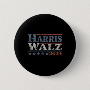 Walz 2024 Wahl Kamala Harris Tim Waltz 2024 12 Button