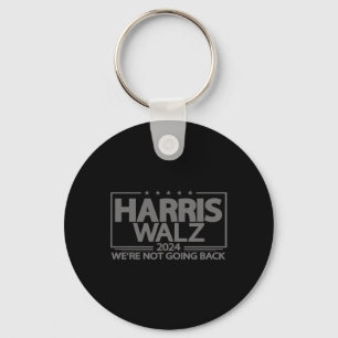 Walz 2024 Wir gehen nicht zurück Kamala Harris Vp  Schlüsselanhänger