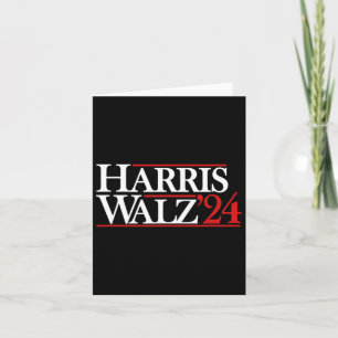 Walz 24 Präsident Kamala 2024 Karte
