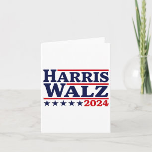Walz 24 Wahl Kamala Harris Tim Waltz 24 4 Karte