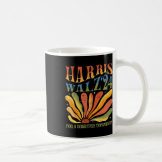 Walz für einen glänzenden Morgen Kamala Harris Wal Kaffeetasse
