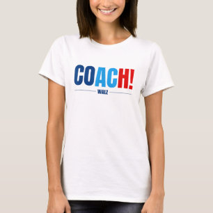 Walz Waltz Coach 2024 T - Shirt Kamala Harris Walt