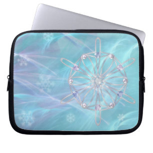 Walzer der Schneeflocken Laptop-Hülle Laptopschutzhülle