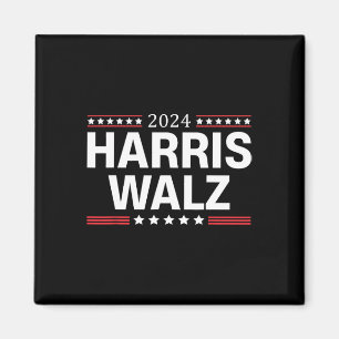 WaLzheimer 2024 für Präsident Patriotic Kamala Wal Magnet