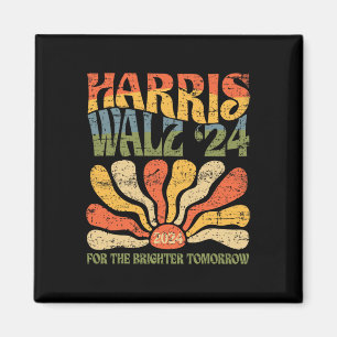 WaLzheimer 2024 für Präsident Patriotic Kamala Wal Magnet