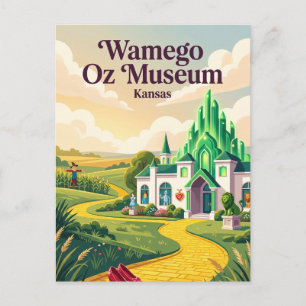Wamego Oz Museum Kansas Postkarte