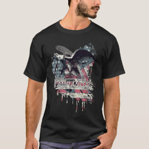 Wampanoag Amerikanische Ureinwohner Tribe Altes Th T-Shirt