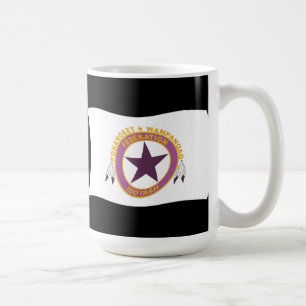 Wampanoag-Stammes-Flaggen-Tasse Kaffeetasse