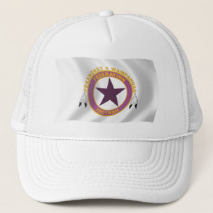 Wampanoag-Stammes-Flaggenhut Truckerkappe