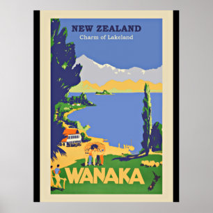 Wanaka, Neuseeland Poster
