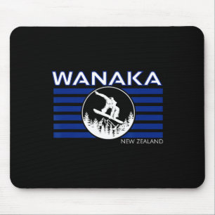 Wanaka Neuseeland Snowboarden Neuseeländer Schnee Mousepad
