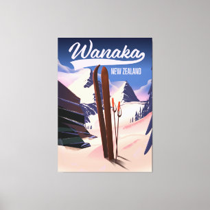 Wanaka New Zealand Skipposter Leinwanddruck