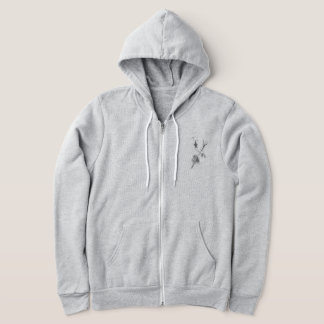 Wand Abstrakt Stammes-Tattoo-Kunst Hoodie