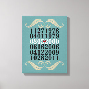 Wand an Wand Kunst - 3 Kinder - Kanapees