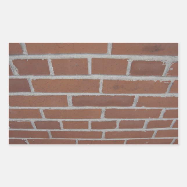 Wand-Aufkleber Rechteckiger Aufkleber (Vorderseite)