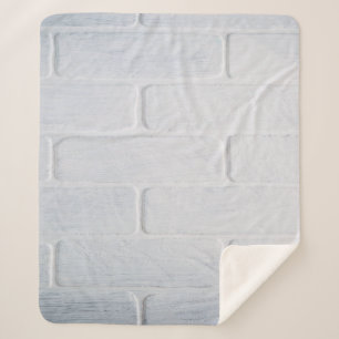 Wand aus Textil, weiß Sherpadecke