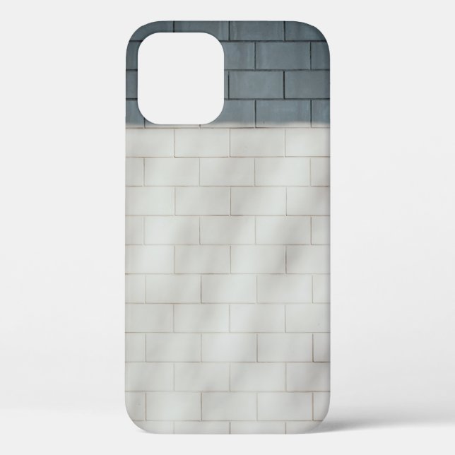 Wand aus weißem Backstein Case-Mate iPhone Hülle (Rückseite)