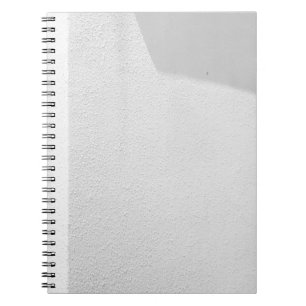 Wand aus weißem Beton Notizblock