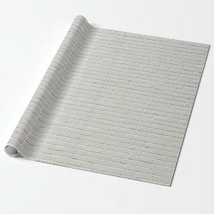 Wand aus weißen Ziegeln Wand Geschenkpapier