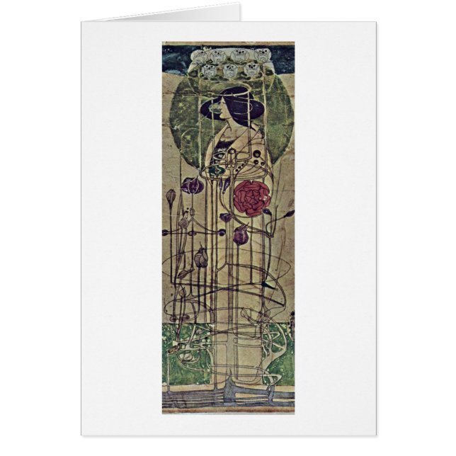 Wand-Dekoration durch Charles Rennie Mackintosh (Vorne)