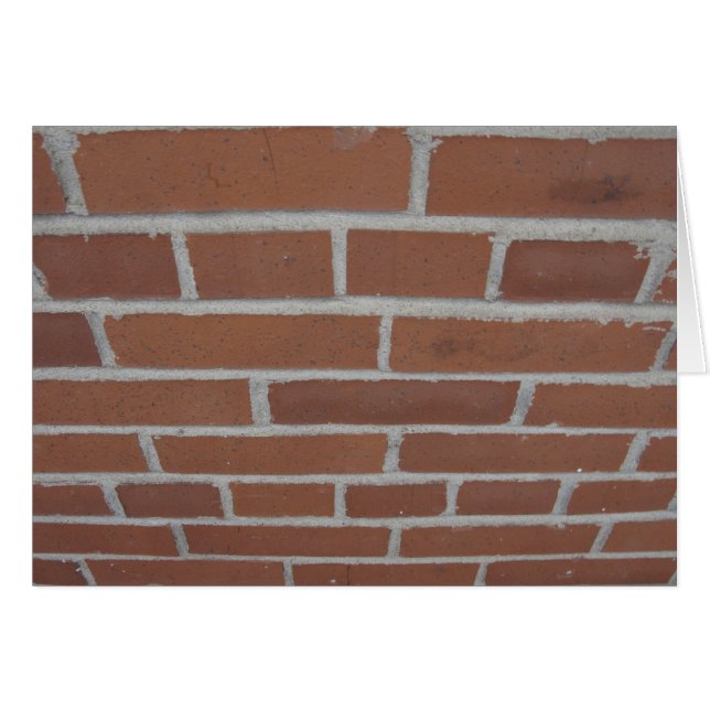 Wand der Brickkarte (Vorderseite (Horizontal))