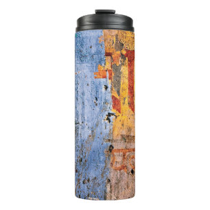 Wand gemalt Graffiti devanagari Thermosbecher