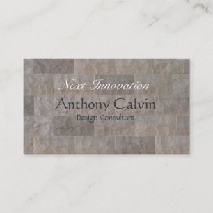 Wand-Konzept-Visitenkarte Visitenkarte