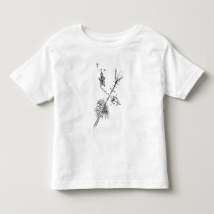 Wand Schwarz Weiß Abstrakt Stammes Tattoo Kunst Kleinkind T-shirt