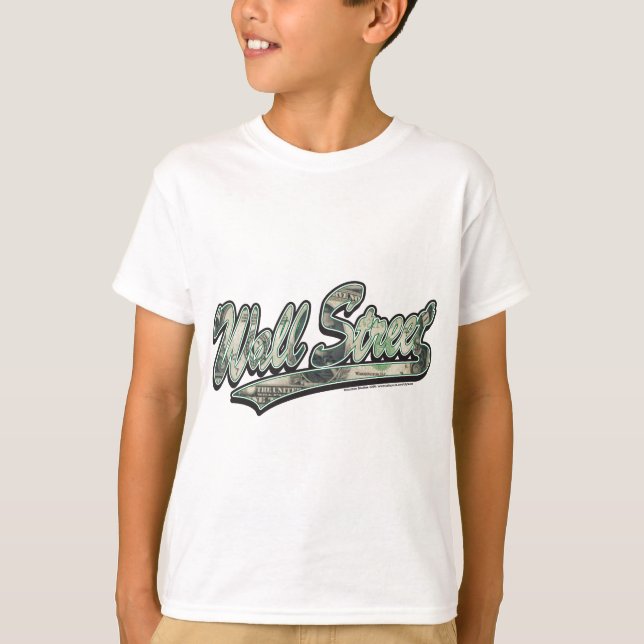 Wand-Straße-Skript-In-Bill T-Shirt (Vorderseite)