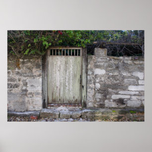 Wand und Tür Poster