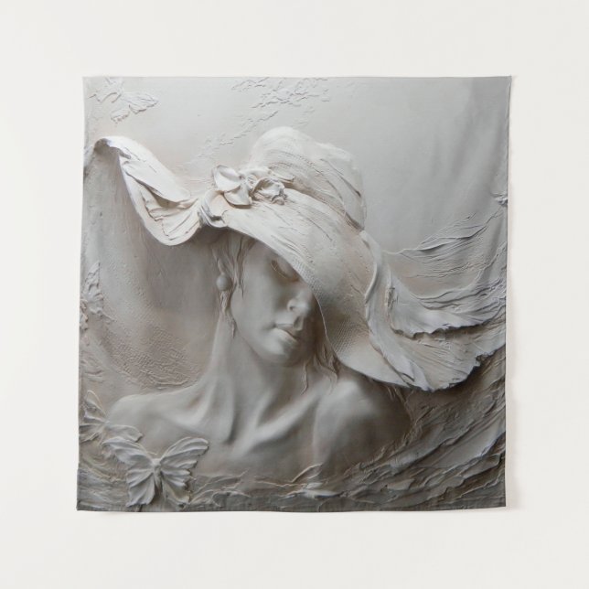 Wand-Wandmalerei 3d Illusion 3d,Hintergrund,Kunst, Wandteppich (Vorderseite)