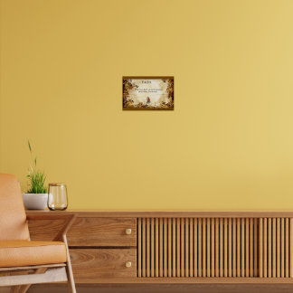 Wandbehang-Kunstposter Glaube (ohne Randseiten) Poster