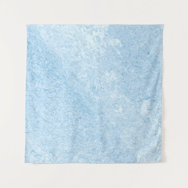 Wandblaue Designstruktur Vintag Wandteppich (Vorderseite)
